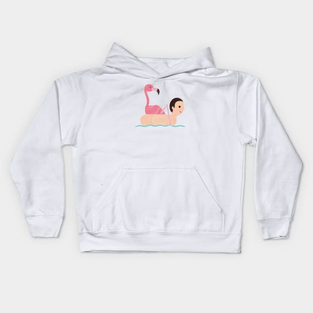 Float Kids Hoodie by HandsOffMyDinosaur